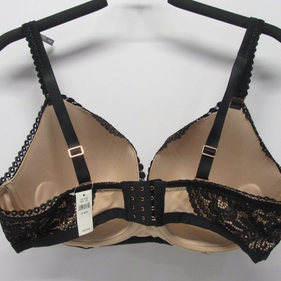 NWT! Set of TWO Plunge Bras by Aerie Size 40DD - Black & White Lace - Picture 3 of 10